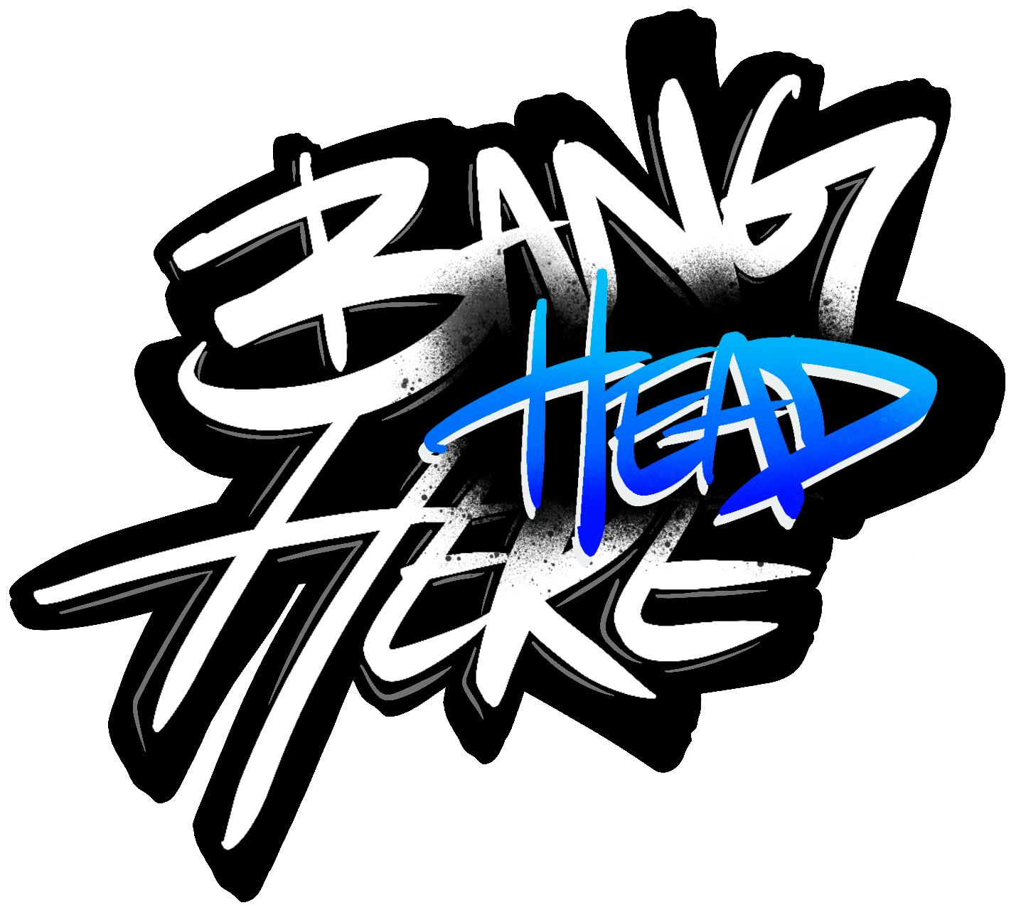 Bang Head Here Sticker